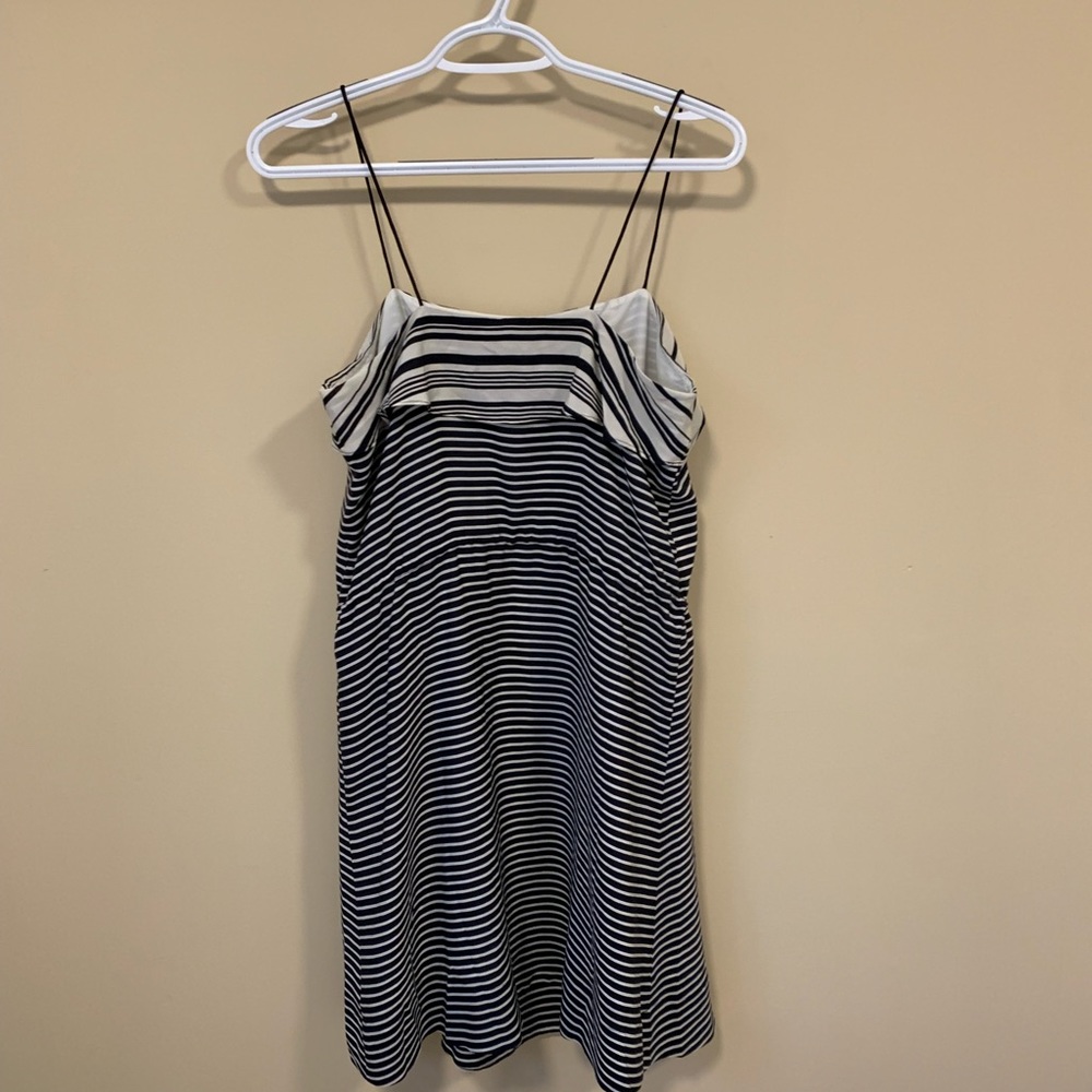 Madewell Spaghetti Straps Silk Dress - Picture 5 of 8